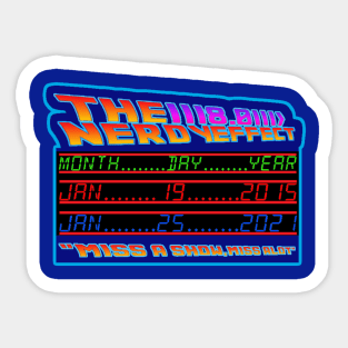 NerdyEffect Dates Sticker